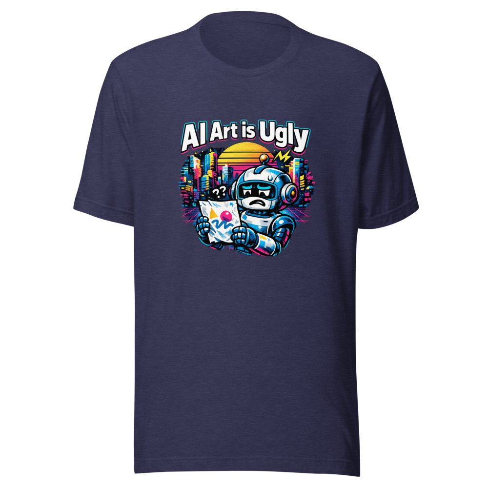 AI Art is Ugly Tee - Image 5