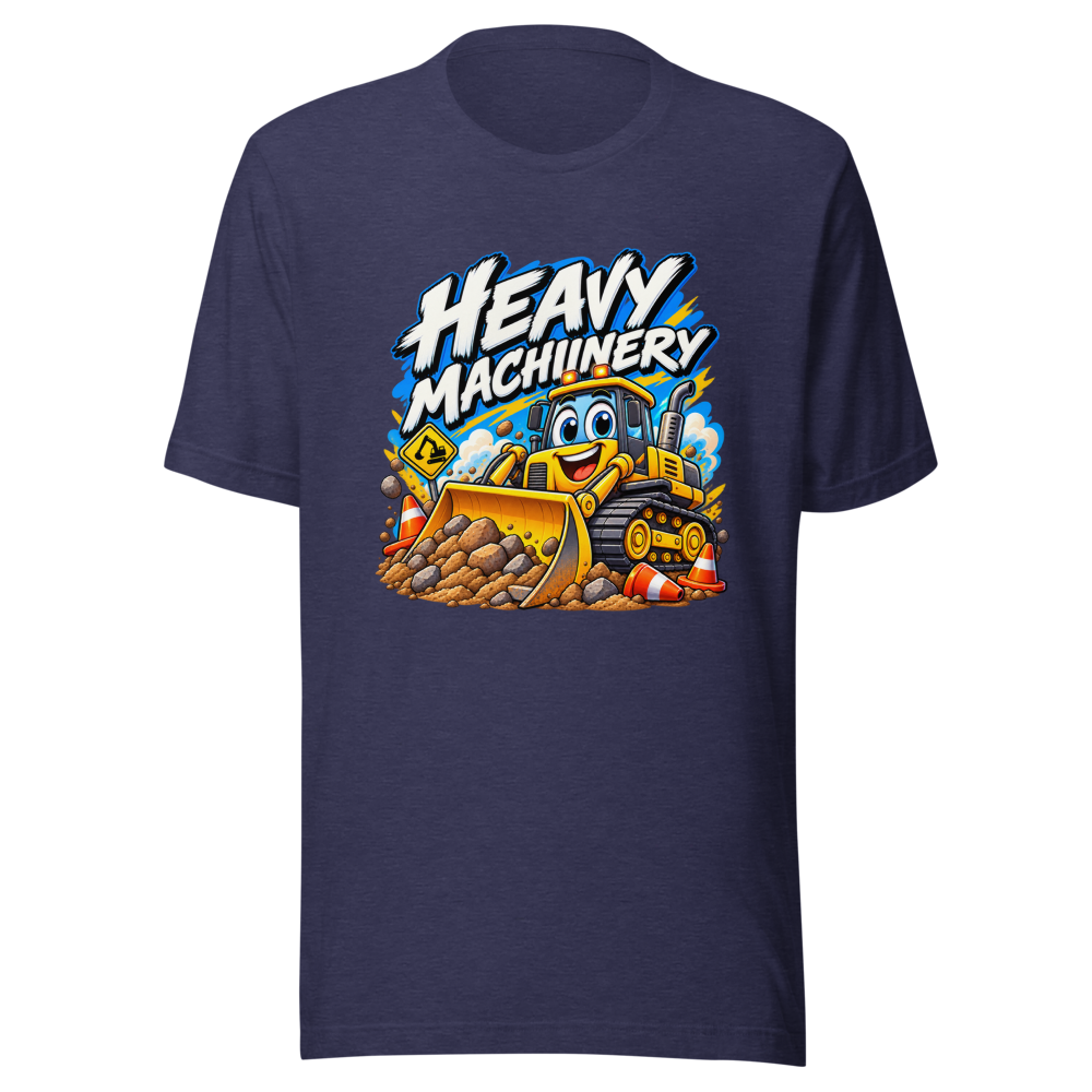 Heavy Machinery Viral Meme T-Shirt - Image 5