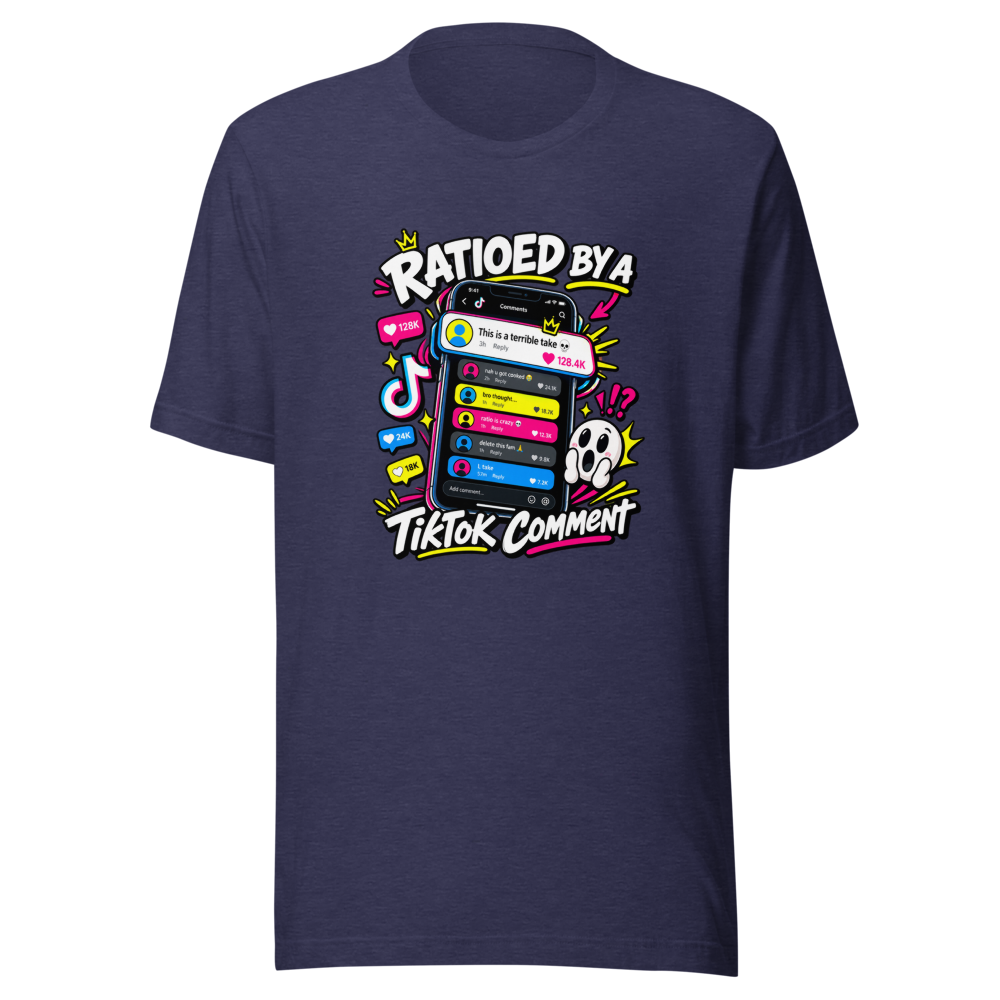 Ratioed By A TikTok Comment Viral Tee - Image 5