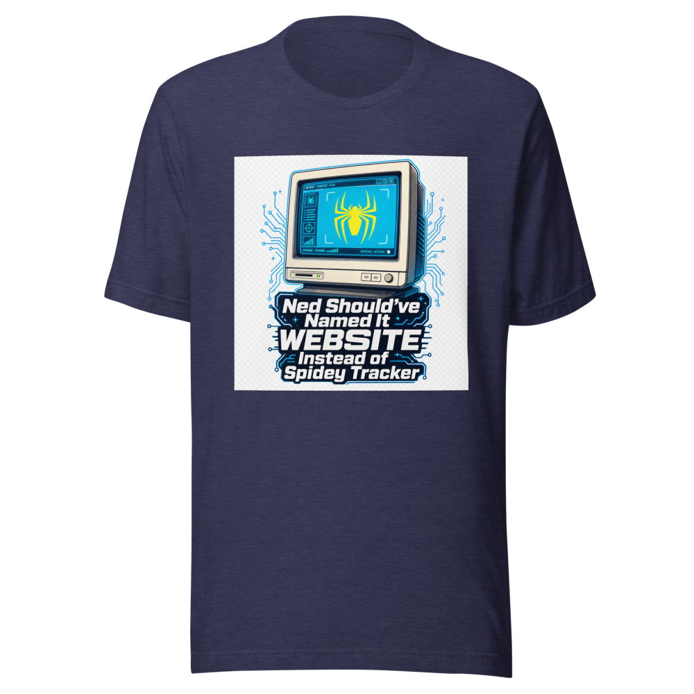 Ned's Website Tracker T-Shirt: Spider-Verse Fan Tee - Image 5
