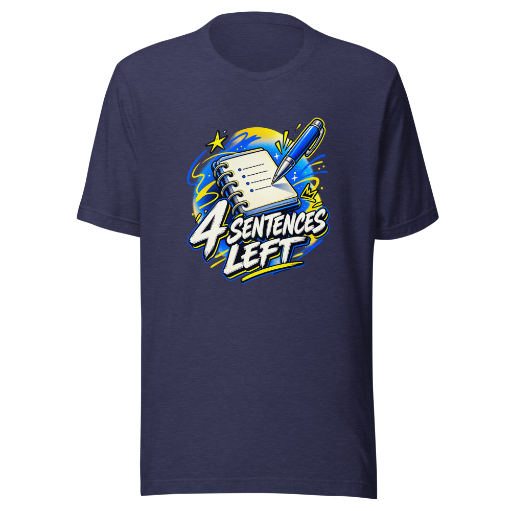 Last 4 Sentences Left T-Shirt - Image 5