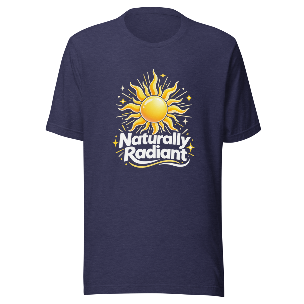 Naturally Radiant Aesthetic Tee - Image 5
