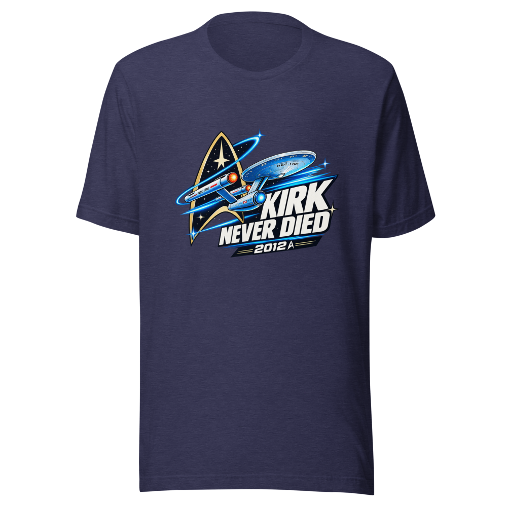 Kirk Never Died Star Trek 2012 Username Tee - Image 5