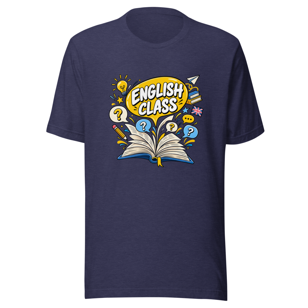 Media Literacy Is English Class Viral Quote T-Shirt - Image 5