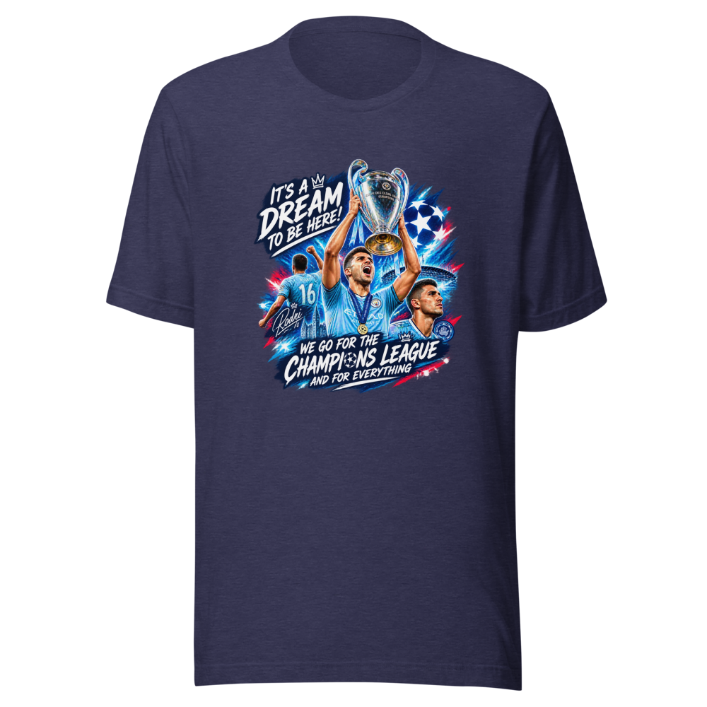 Rodri's Dream: UCL & Everything Tee - Image 5