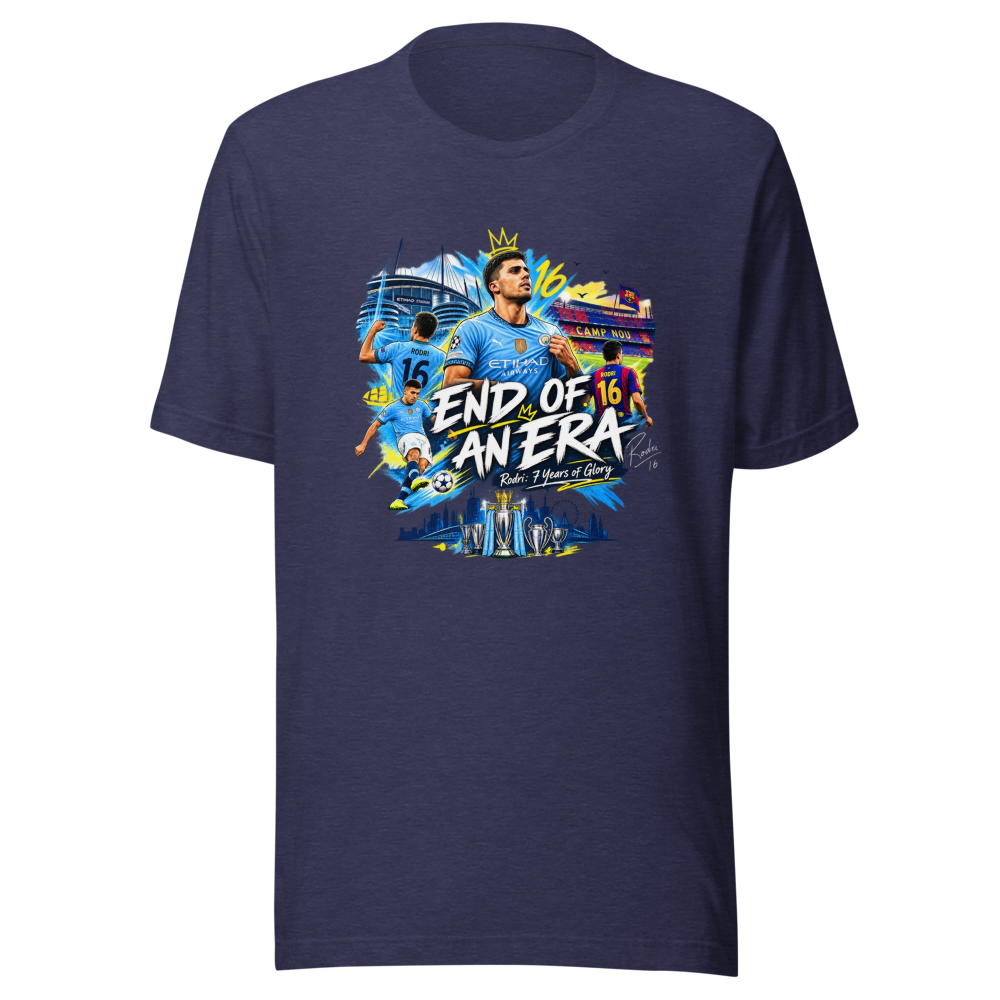 Rodri's Barca Move: The End of an Era Tee - Image 5