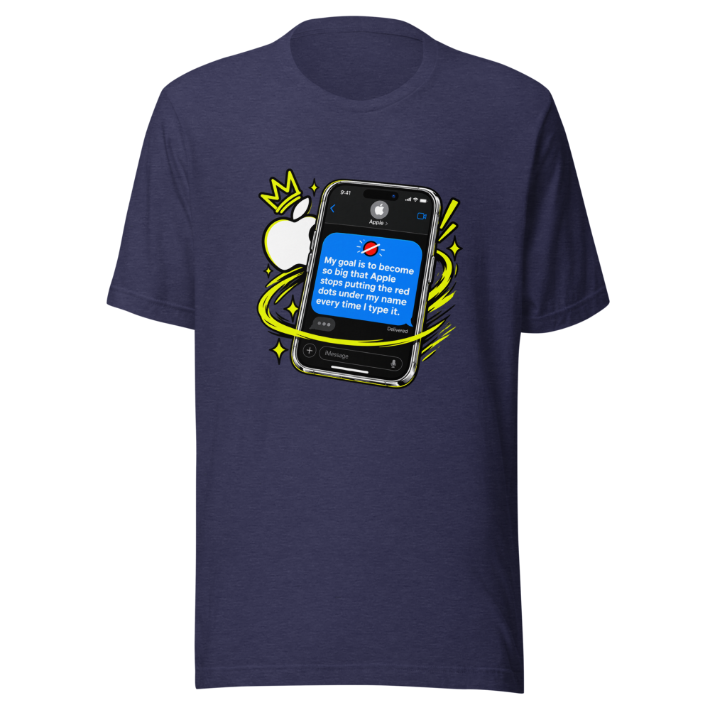 Apple Autocorrect Goal Tee - Image 5