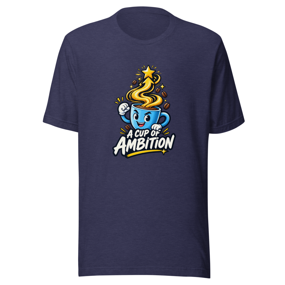 Cup of Ambition Coffee T-Shirt - Image 5