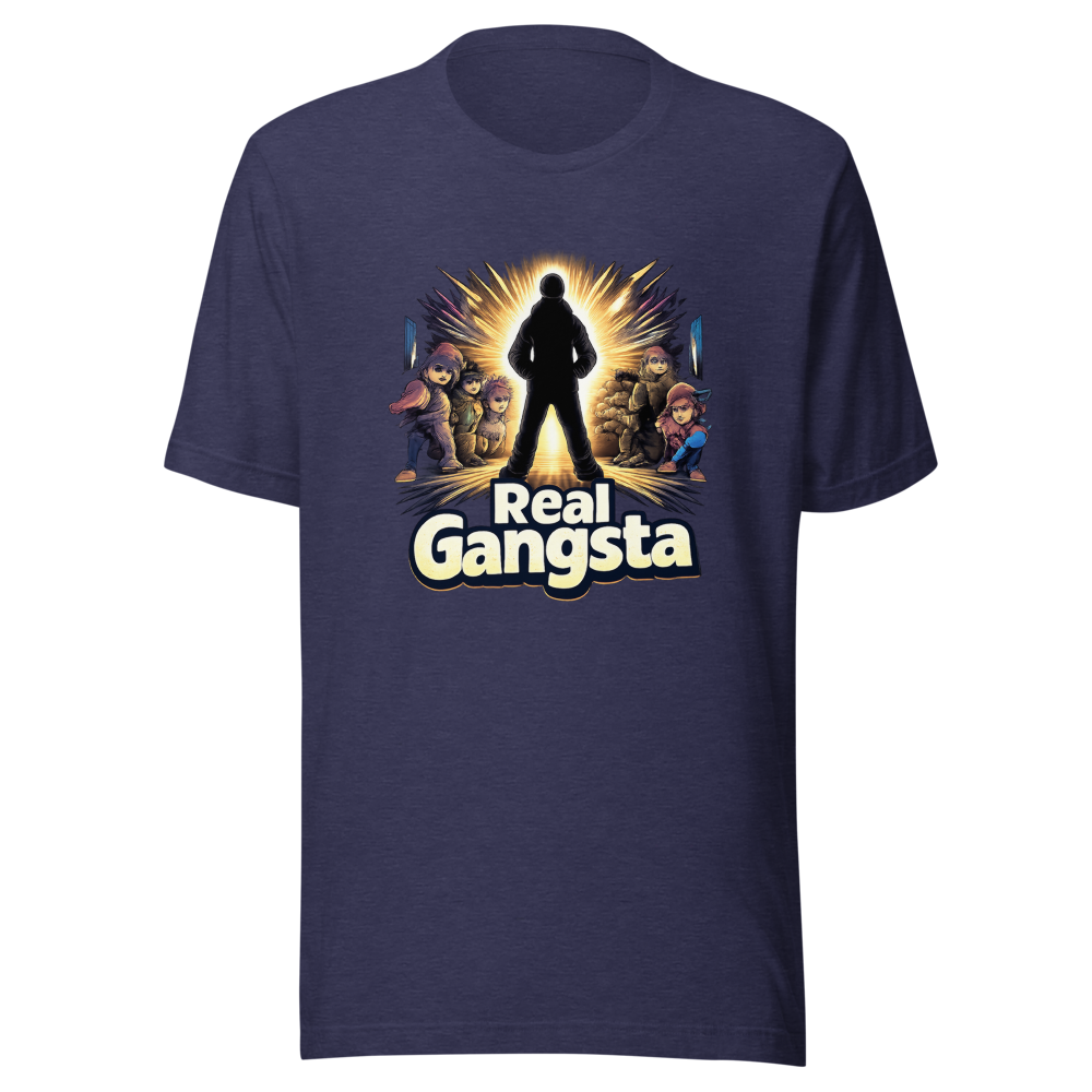 Real Gangsta T-Shirt: Level Up Your Style - Image 5