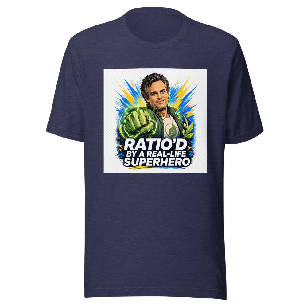 Mark Ruffalo Ratio'd Superhero T-Shirt - Image 5