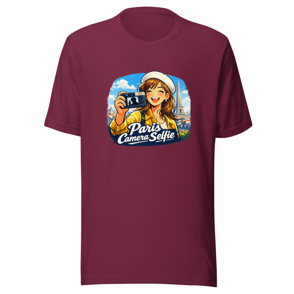 Taehyung Paris Camera Selfie Photo Tee - Image 6