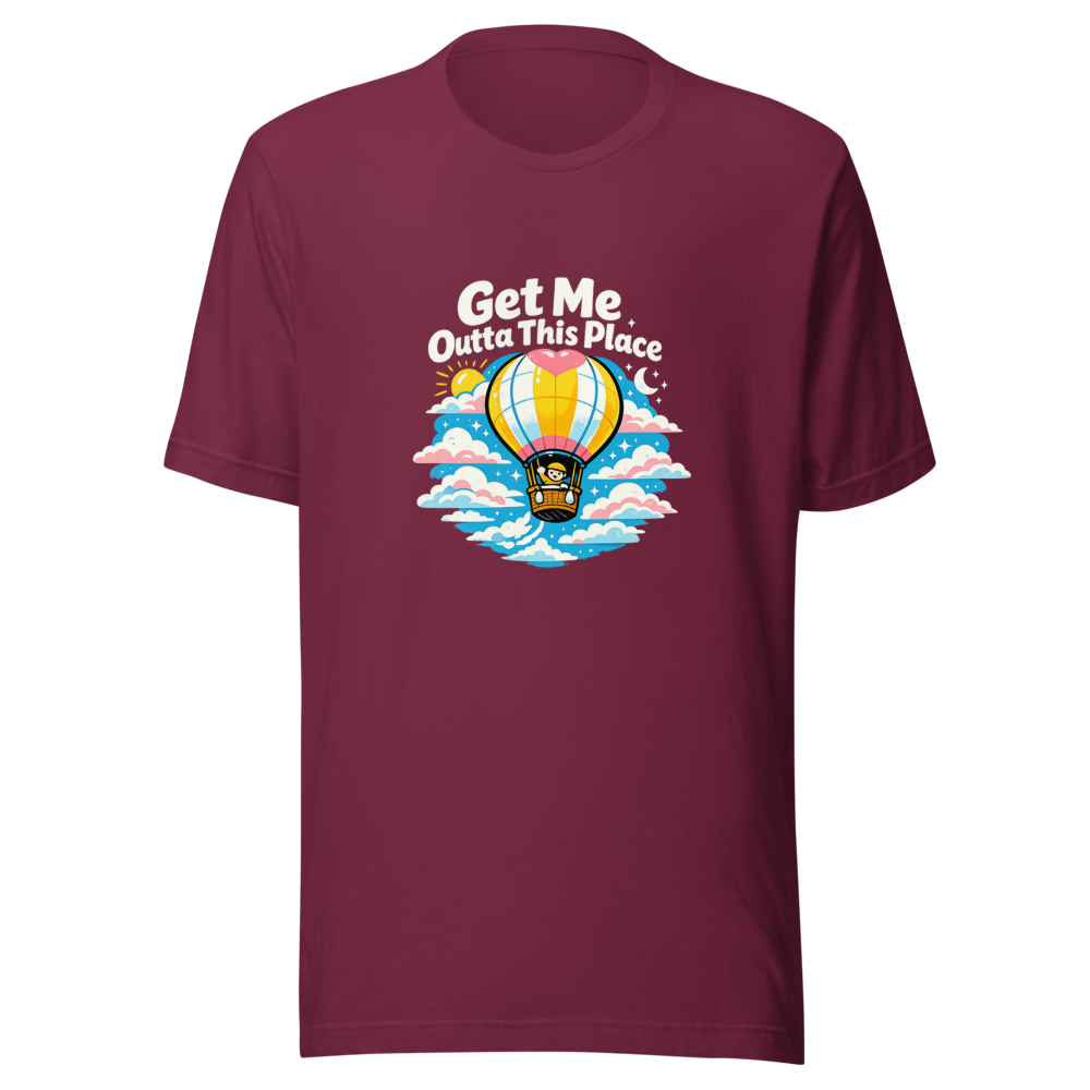 Escape Reality Graphic Tee - Get Me Outta Here! - Image 6