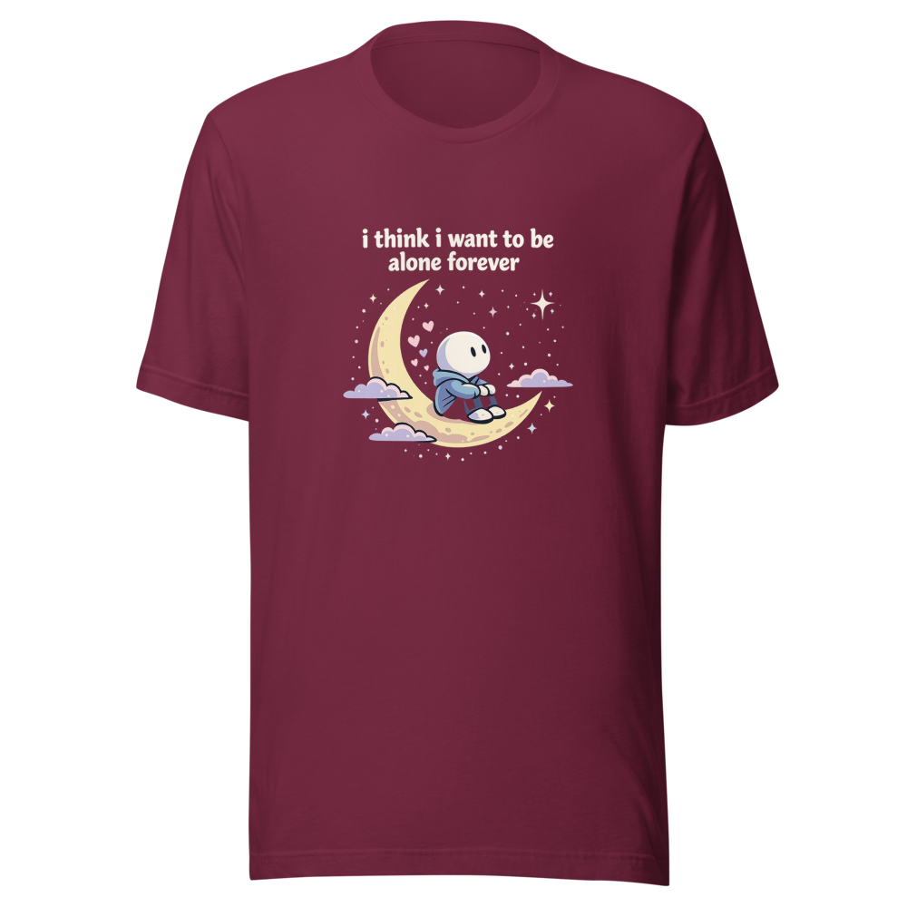 Alone Forever? Starved For Connection Tee - Image 6