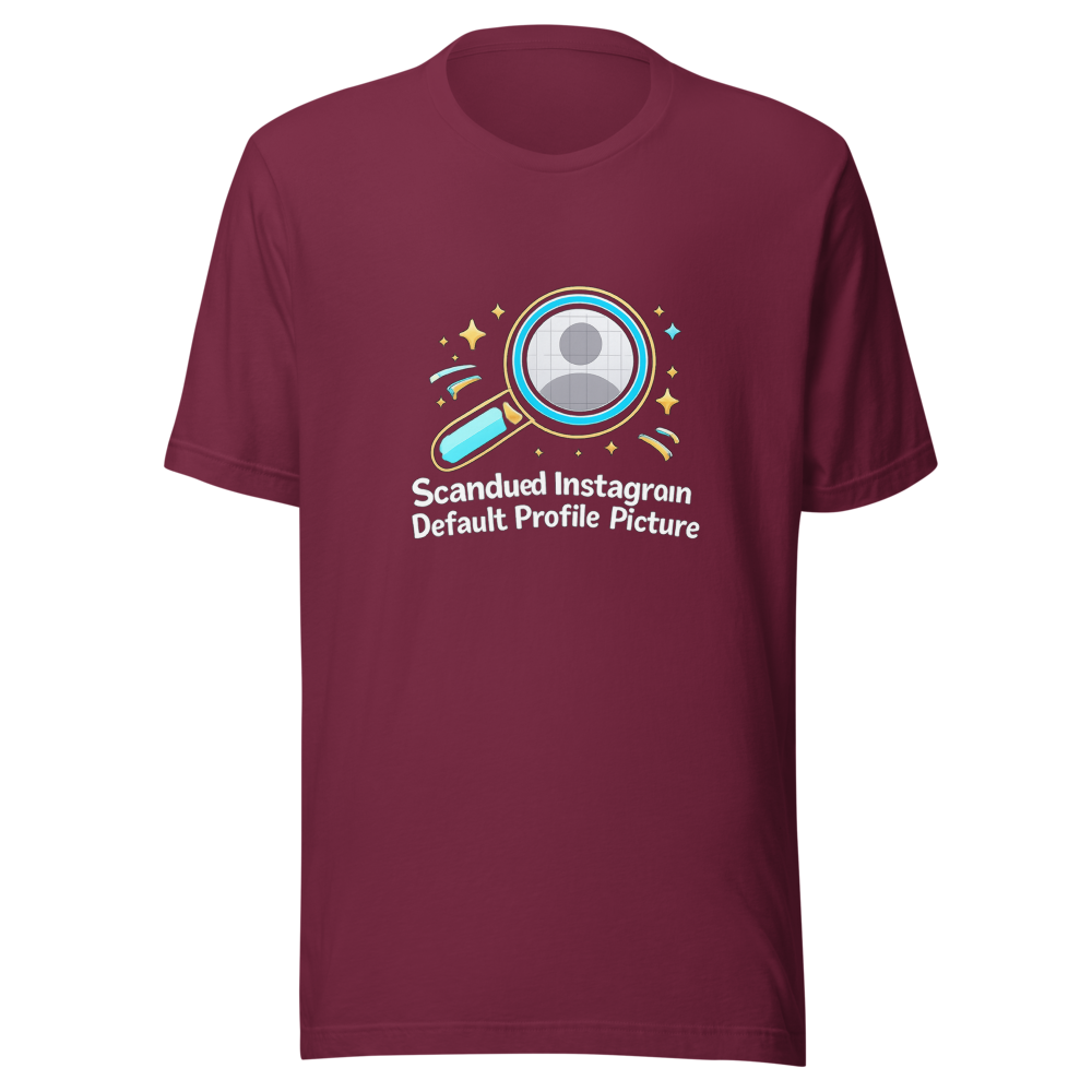 Instagram Default Pic Search Fail Tee - Image 6