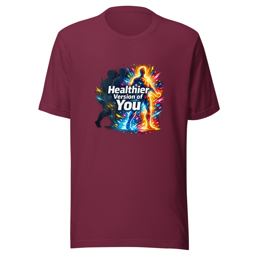 Healthier Version of You T-Shirt | Glow Up Tee - Image 6