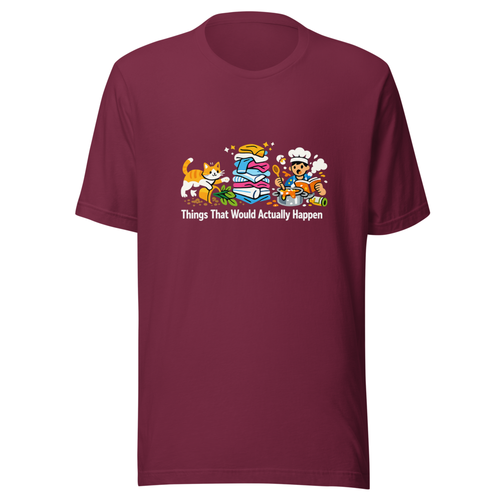 Things That Would Actually Happen Tee - Image 6