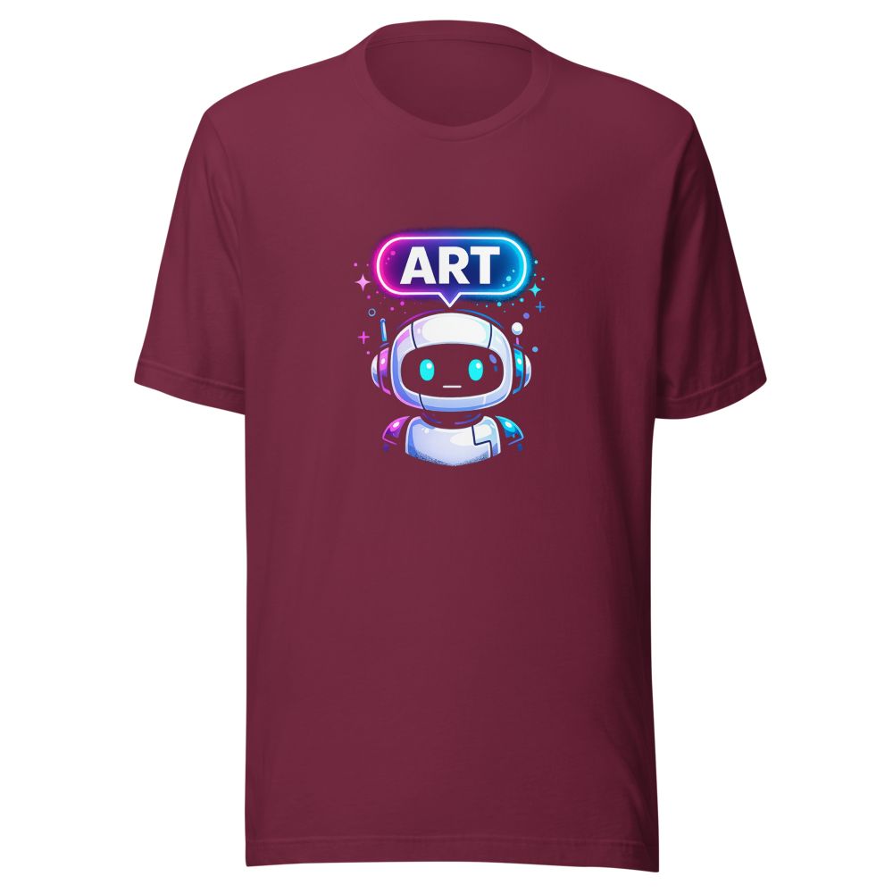 Artificially Intelligent Bot Says "Art" T-Shirt - Image 6