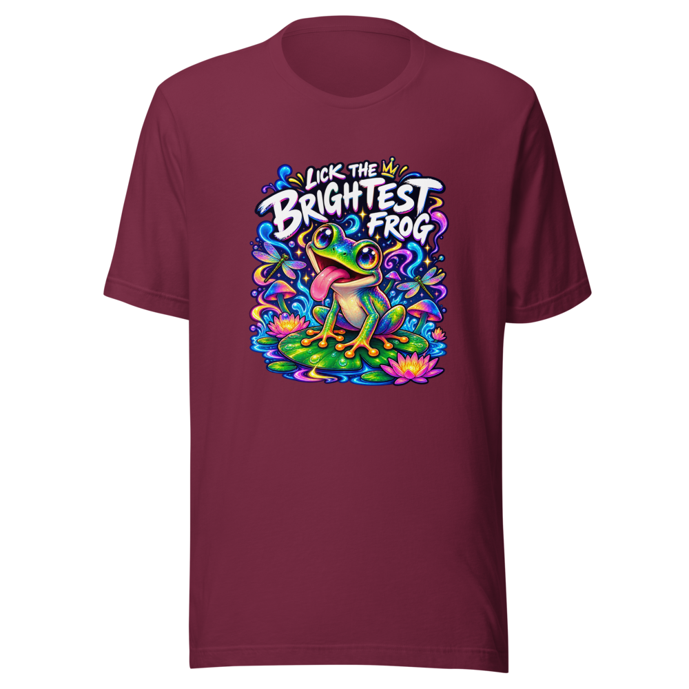 Lick the Brightest Frog Tee - Image 6