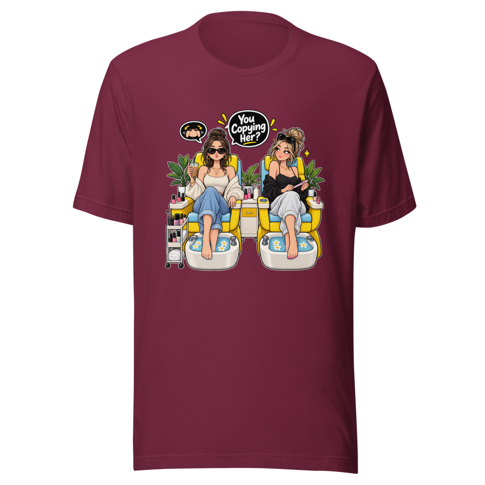 The Salon Posture Shimmy Viral Meme Tee - Image 6