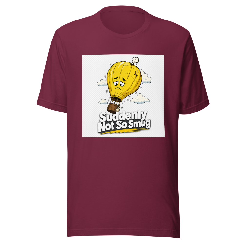 Smug No More Funny Meme T-Shirt - Image 6