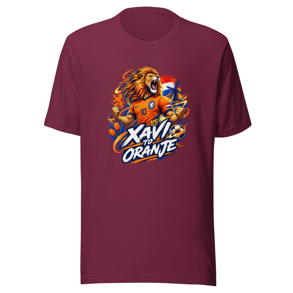 Xavi to Dutch National Team Coach T-Shirt - Image 6