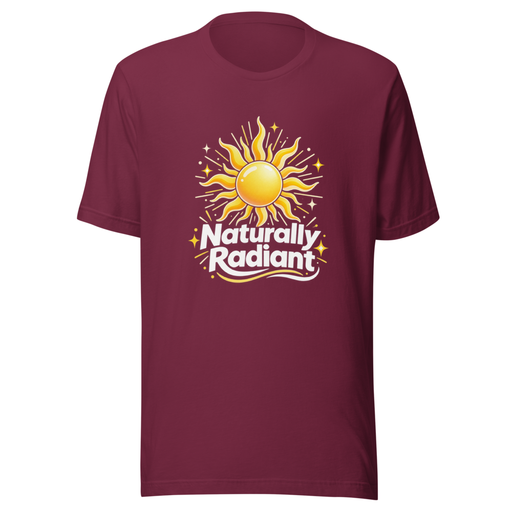 Naturally Radiant Aesthetic Tee - Image 6