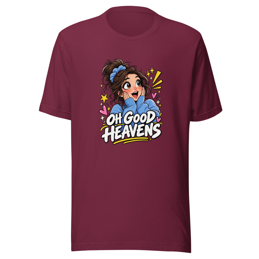 Pretty Lad Oh Good Heavens Meme T-Shirt - Image 6