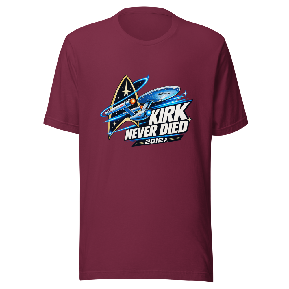 Kirk Never Died Star Trek 2012 Username Tee - Image 6