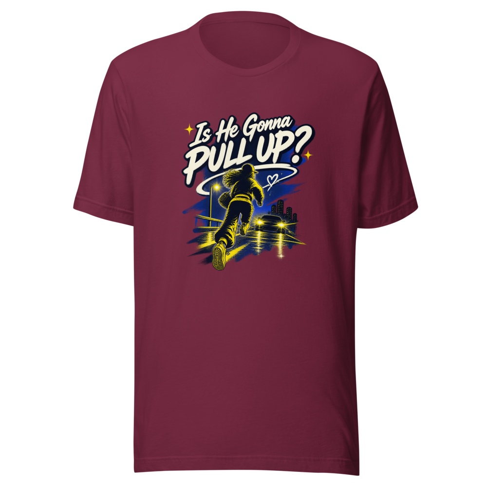 Is He Gonna Pull Up? Viral Meme T-Shirt - Image 6