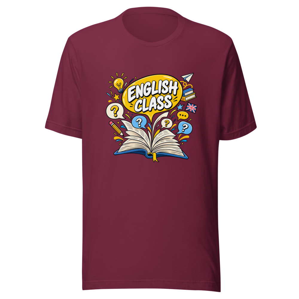Media Literacy Is English Class Viral Quote T-Shirt - Image 6