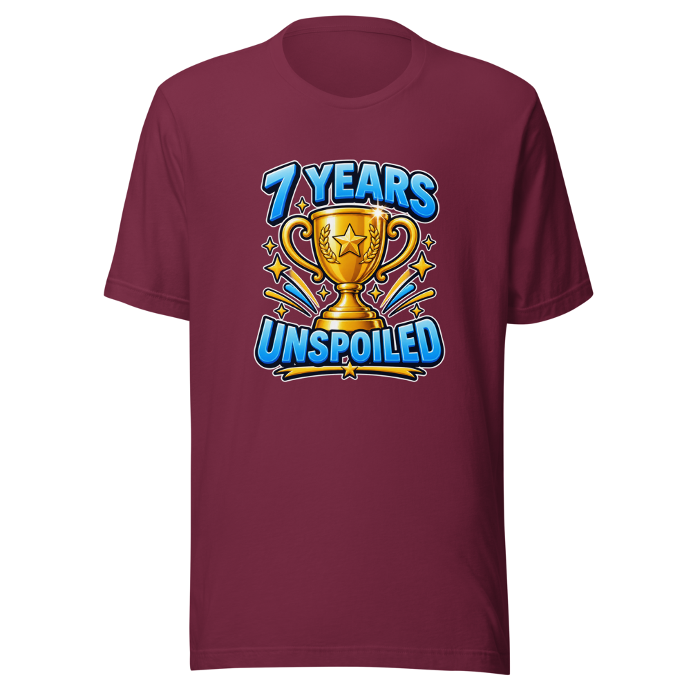 7 Years Unspoiled Impressive Achievement Tee - Image 6