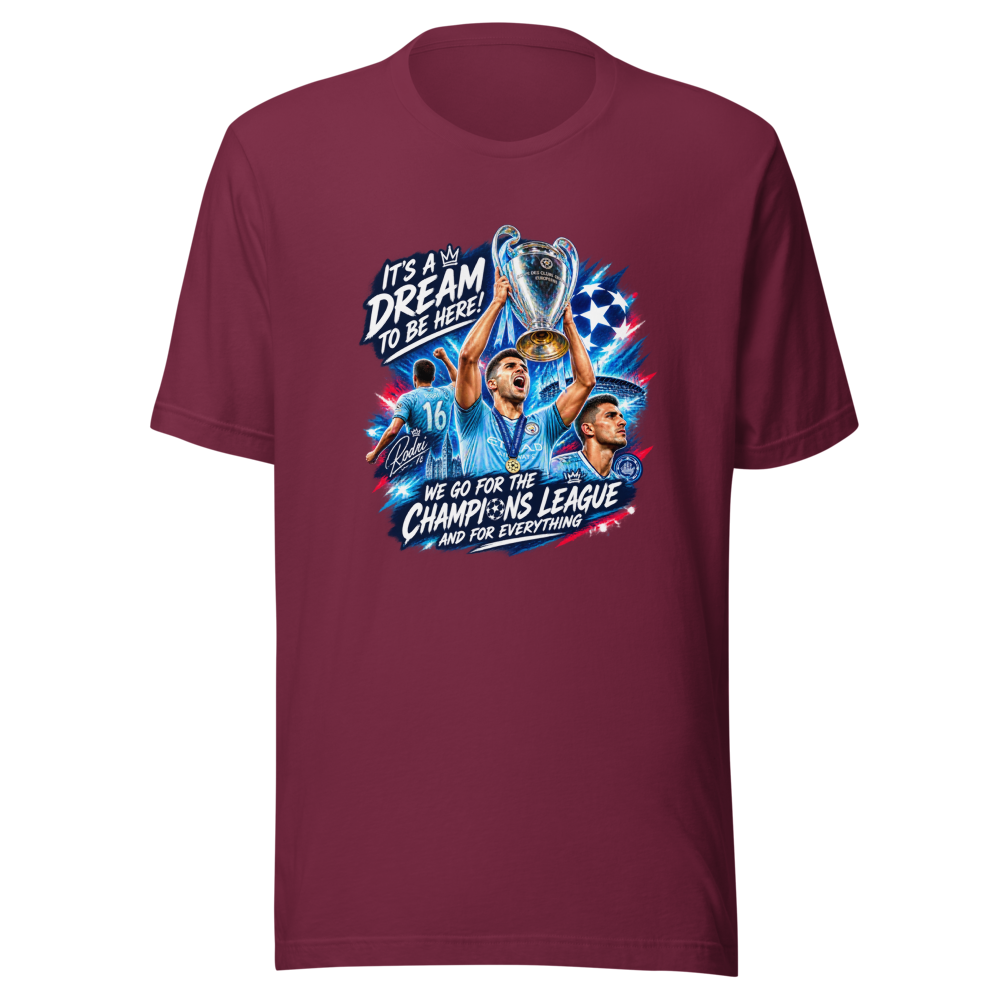 Rodri's Dream: UCL & Everything Tee - Image 6