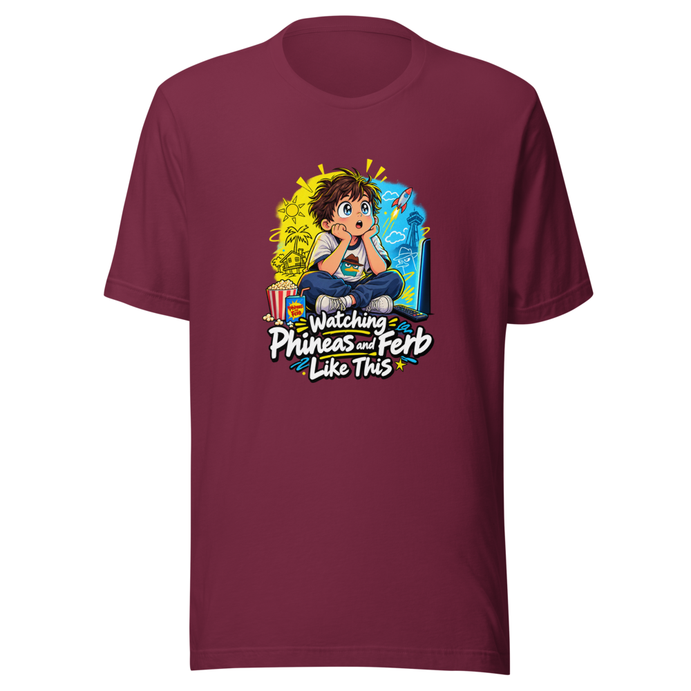 Phineas and Ferb Kid Vibes T-Shirt - Image 6