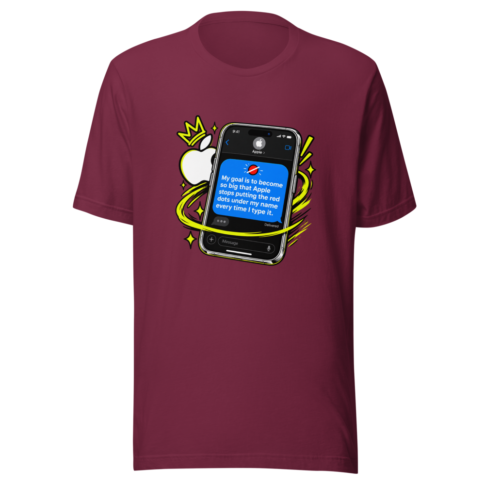 Apple Autocorrect Goal Tee - Image 6