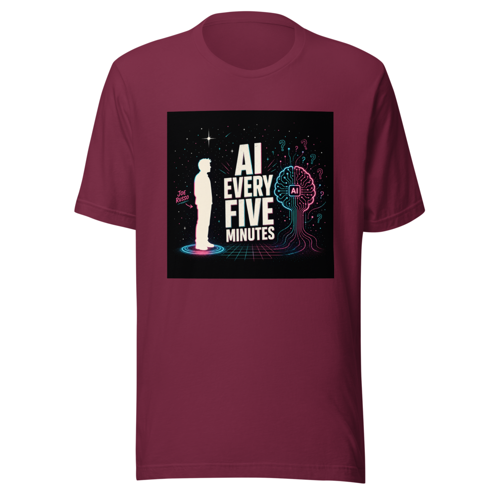 AI Fears & Silence Funny T-Shirt - Image 6