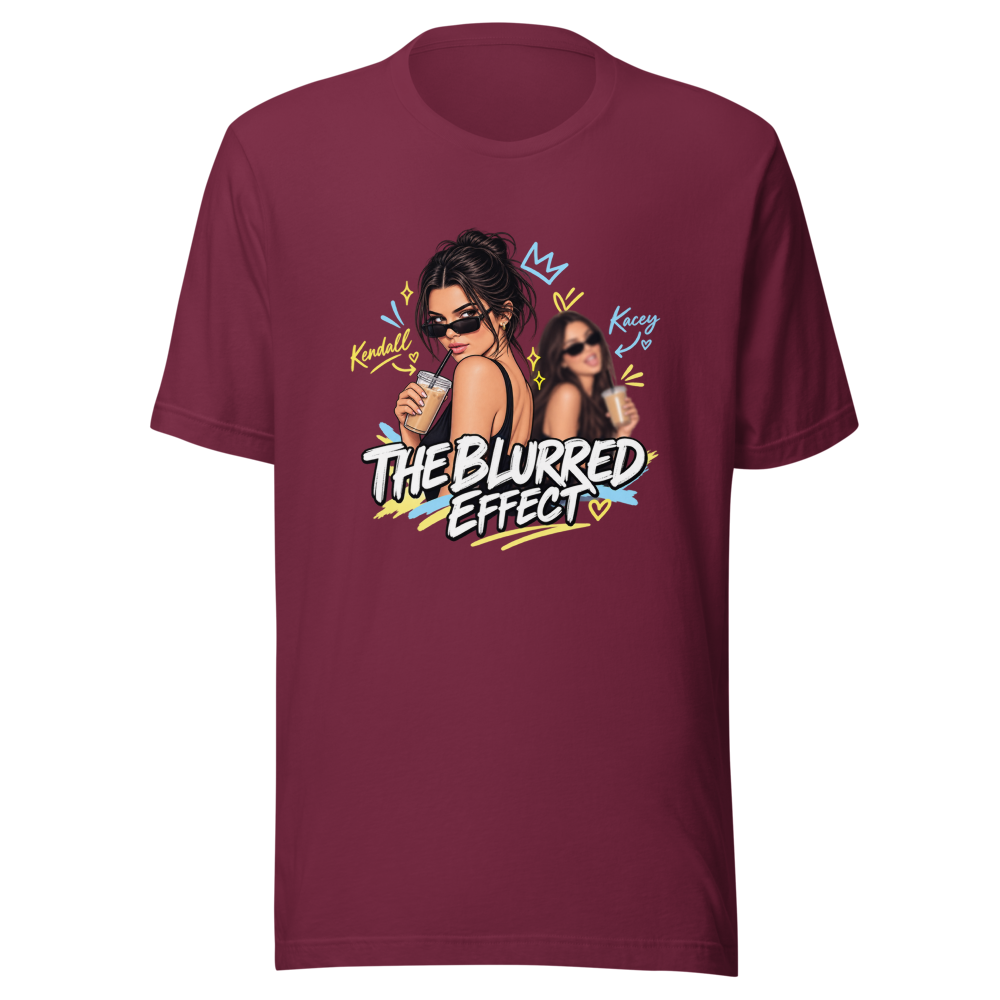 Kendall & Kacey Blurred Vibe Tee - Image 6
