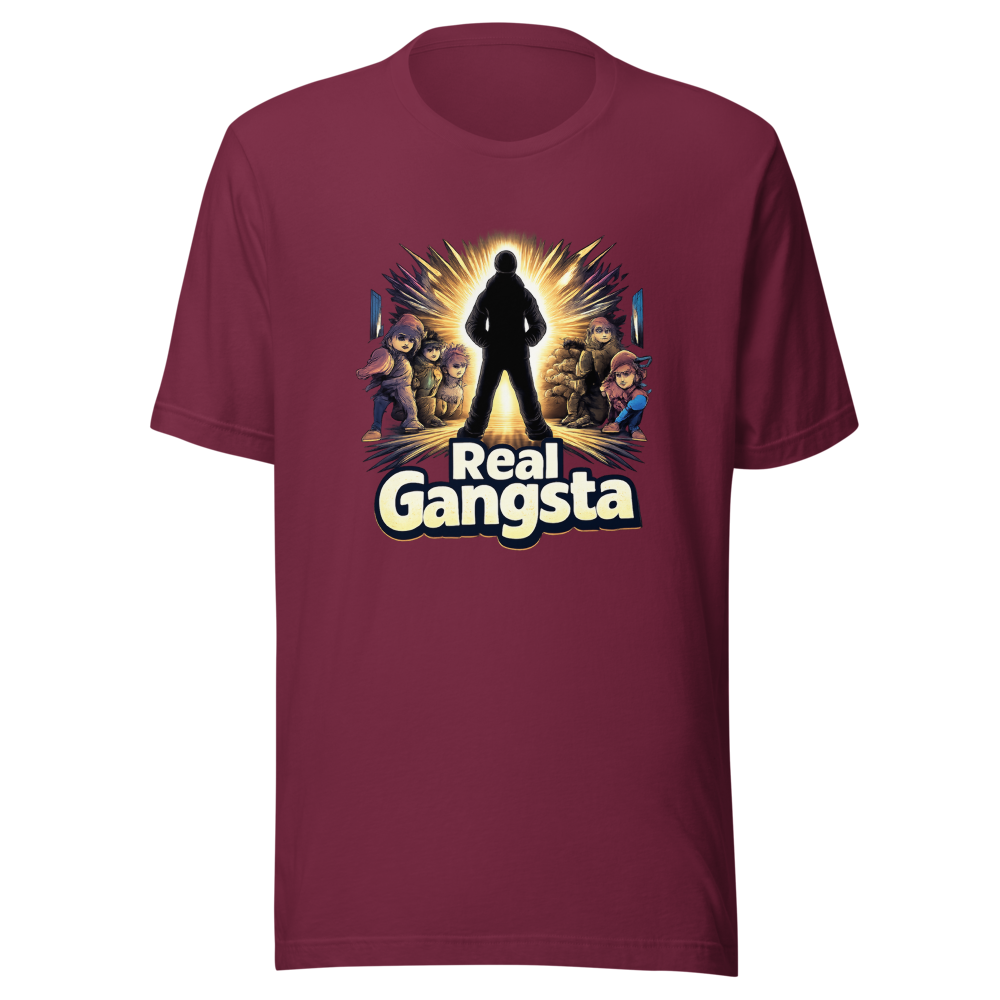 Real Gangsta T-Shirt: Level Up Your Style - Image 6