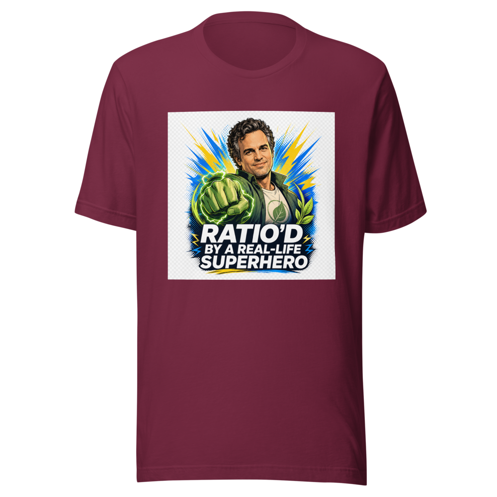 Mark Ruffalo Ratio'd Superhero T-Shirt - Image 6