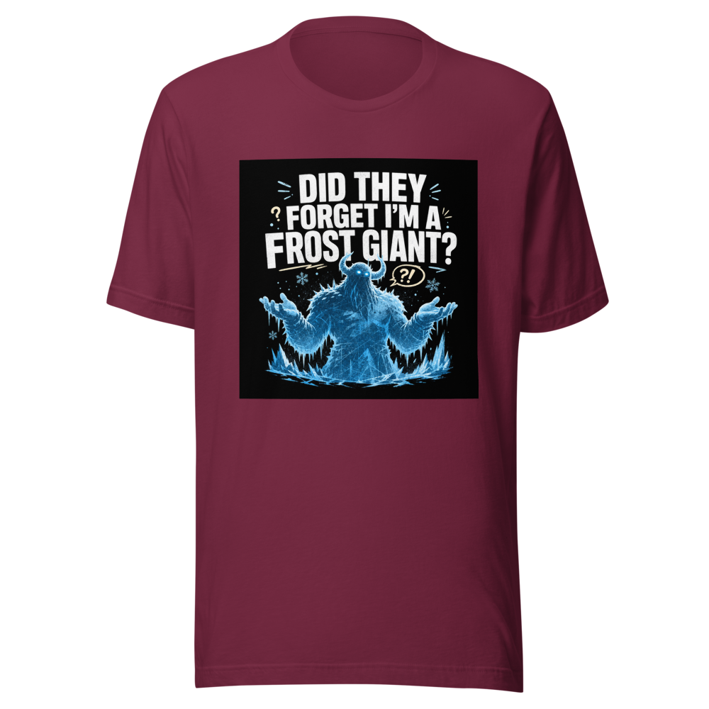 Frost Giant Lore Forgotten Thor T-Shirt - Image 6