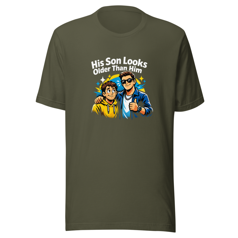 His Son Looks Older Than Him Funny Dad Shirt - Image 10