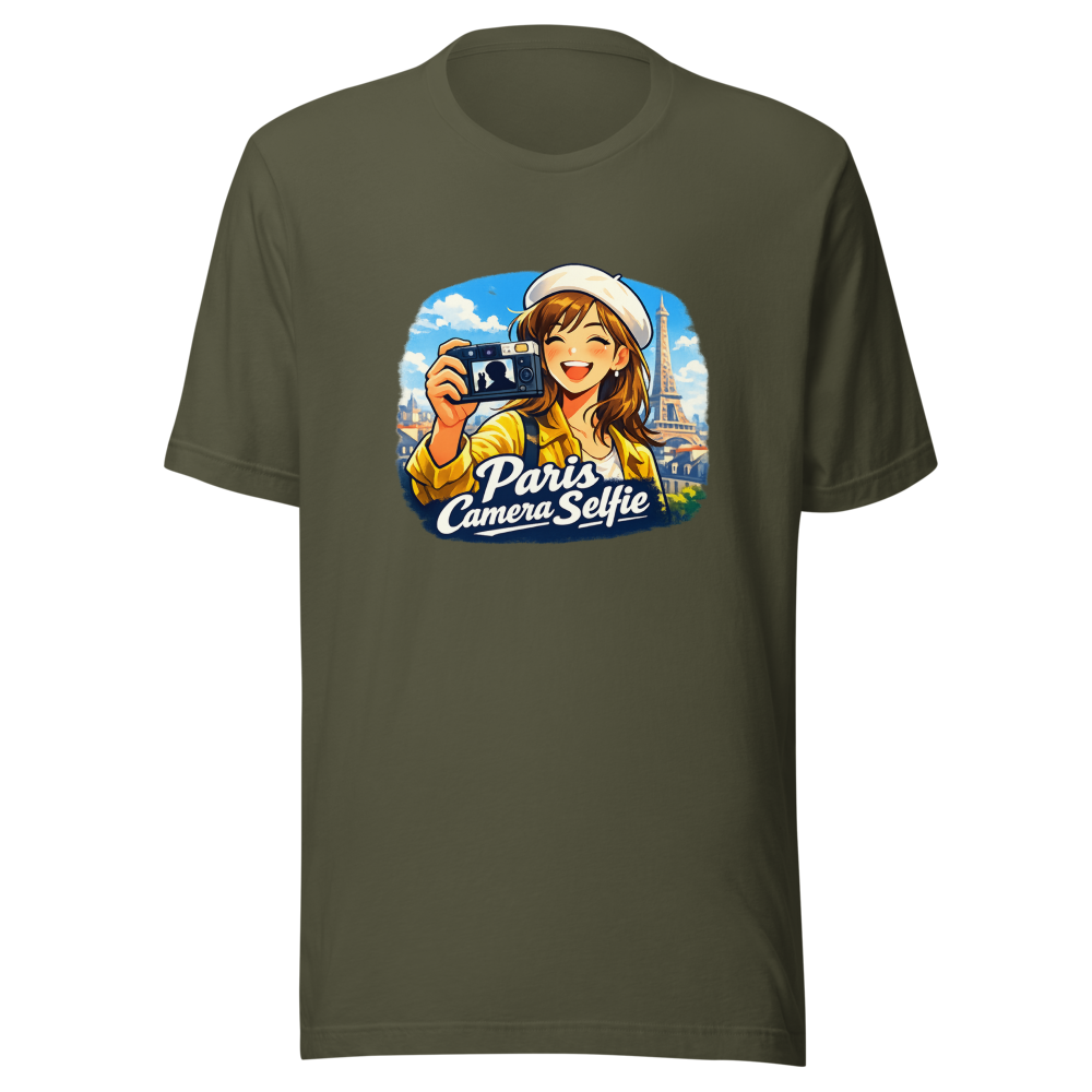 Taehyung Paris Camera Selfie Photo Tee - Image 10