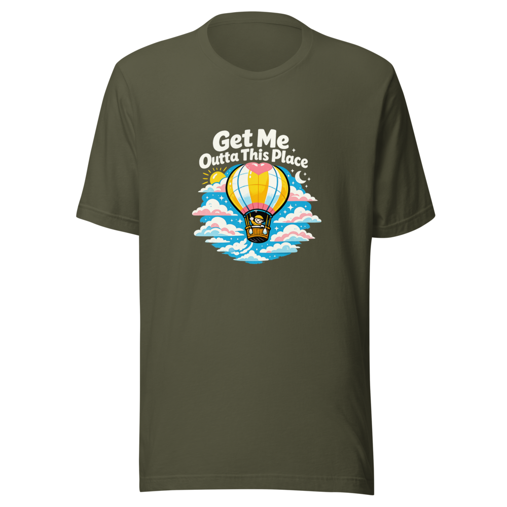 Escape Reality Graphic Tee - Get Me Outta Here! - Image 10