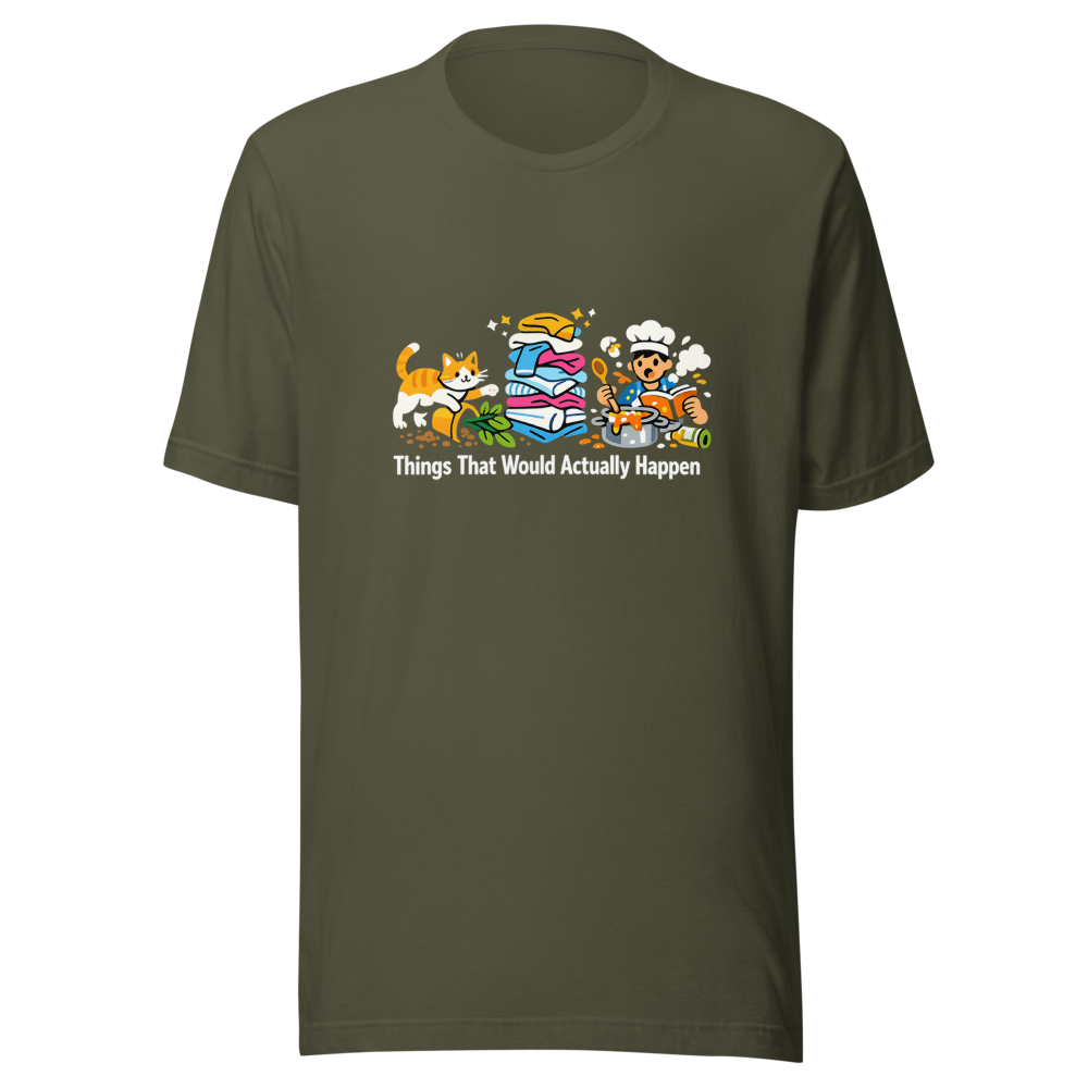 Things That Would Actually Happen Tee - Image 10