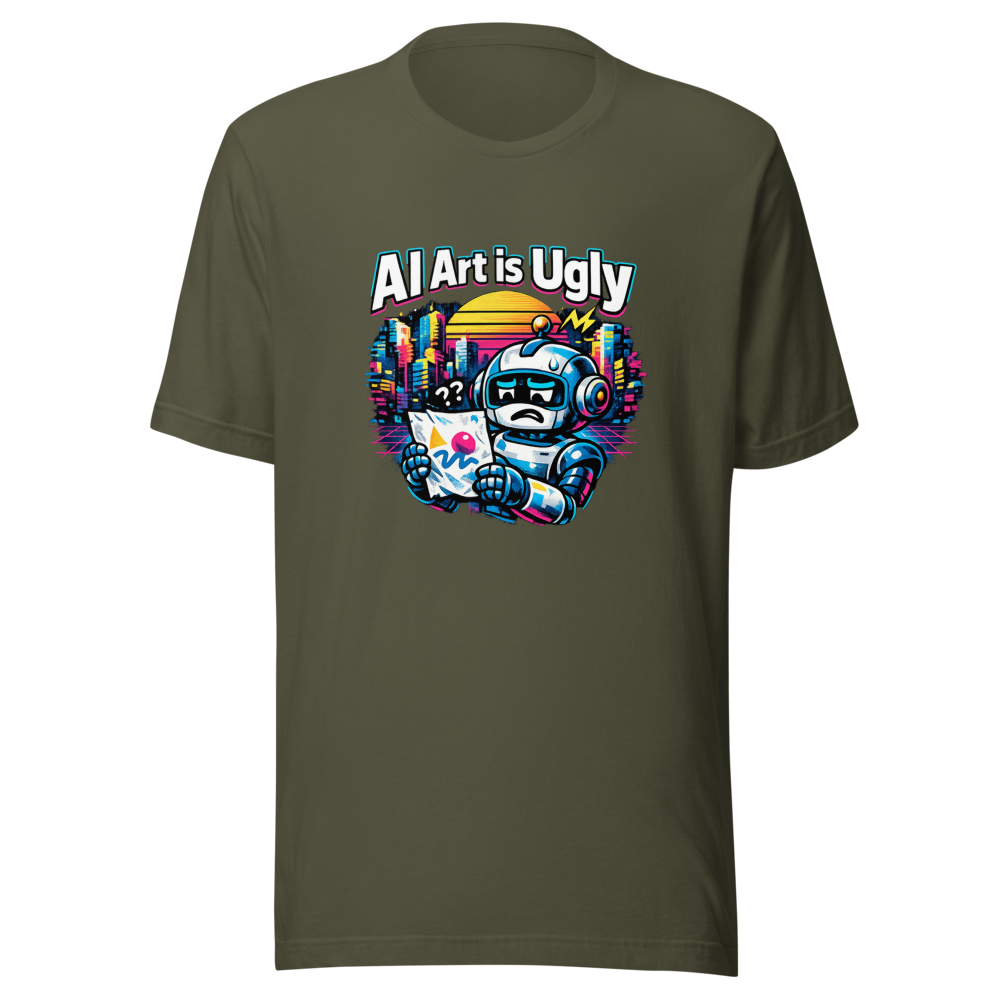 AI Art is Ugly Tee - Image 10