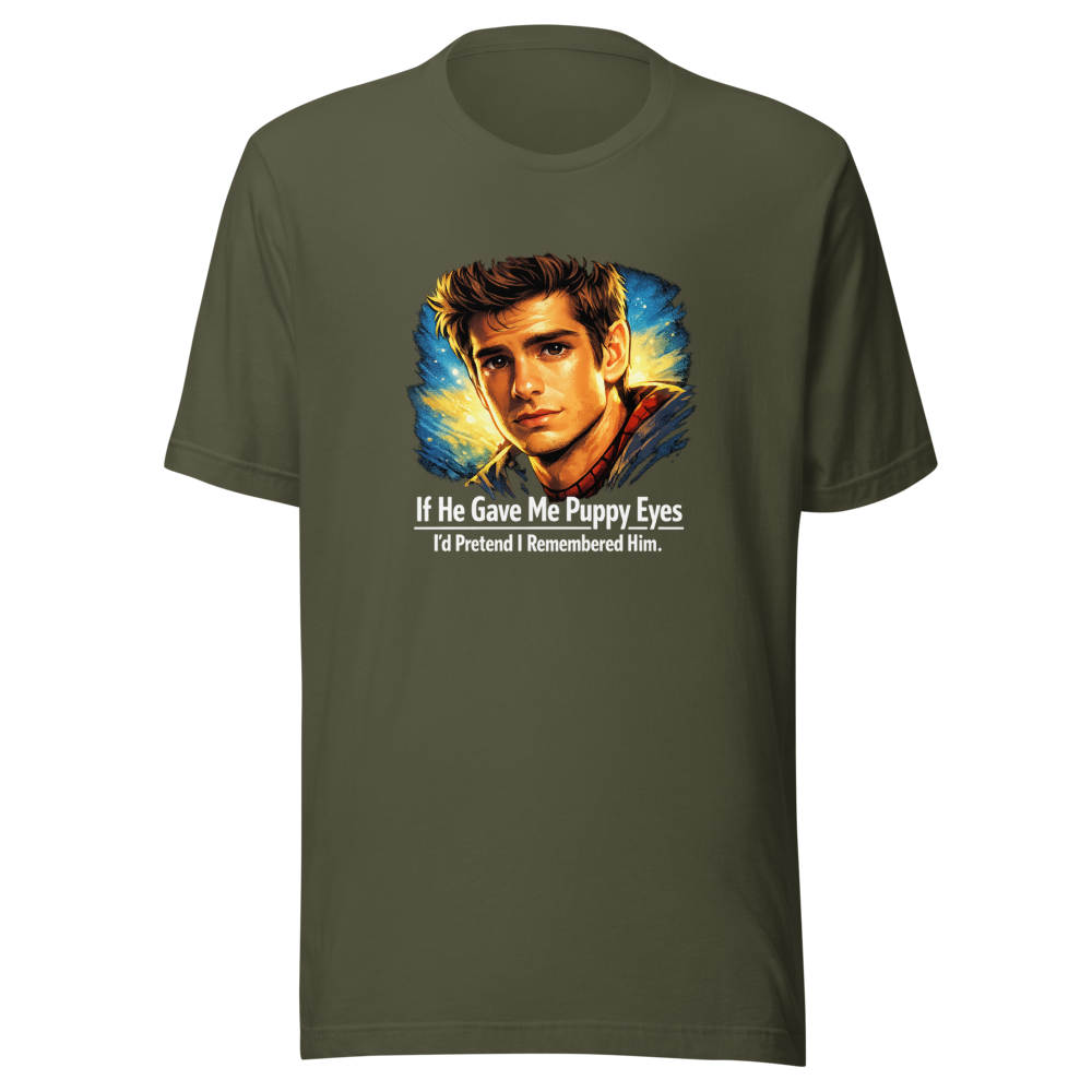 Peter Parker Puppy Eyes T-Shirt - Image 10