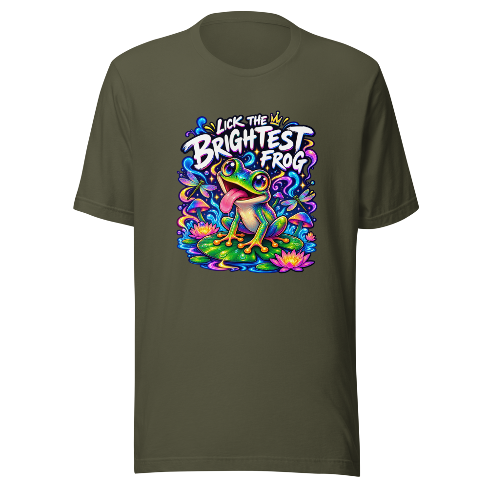 Lick the Brightest Frog Tee - Image 10