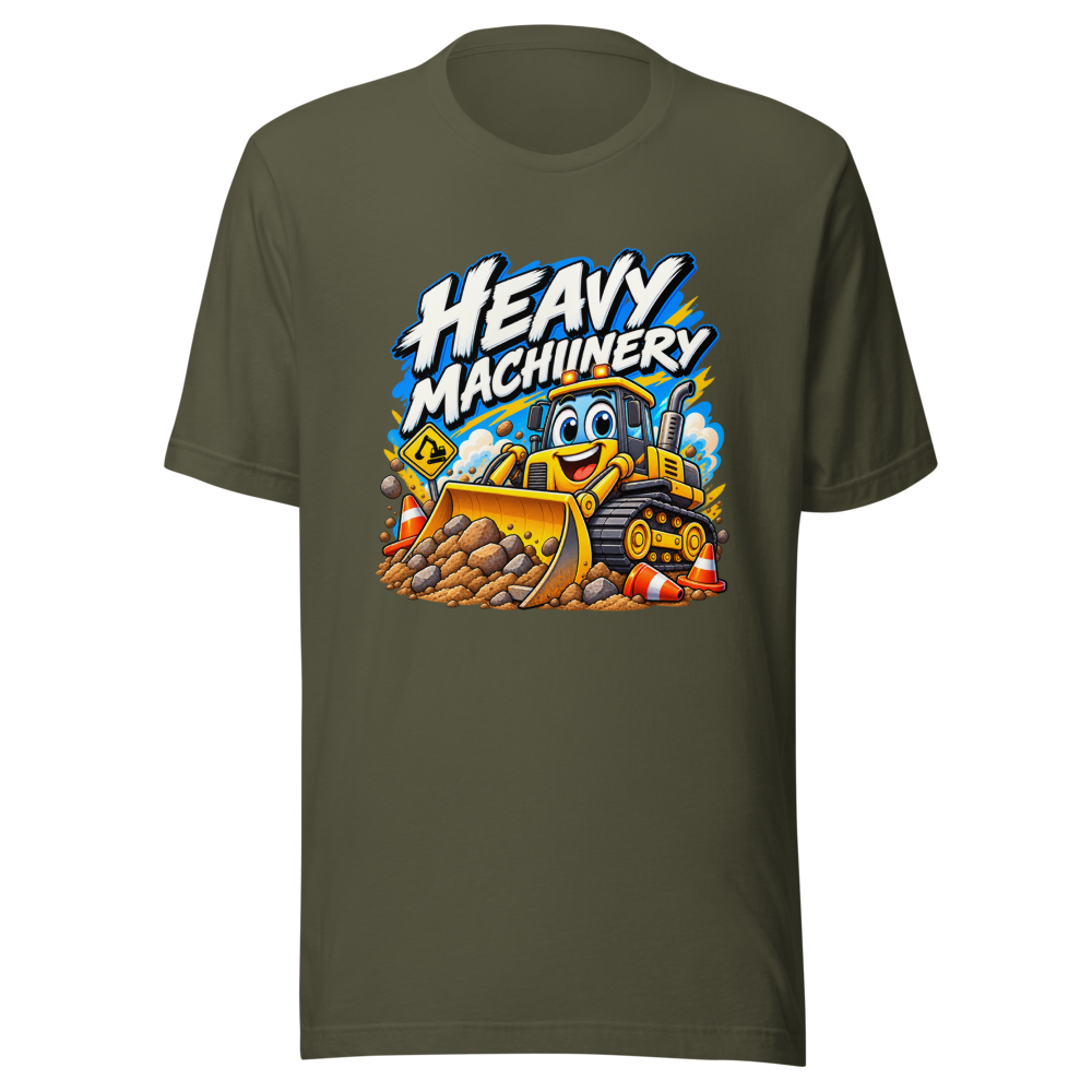 Heavy Machinery Viral Meme T-Shirt - Image 10