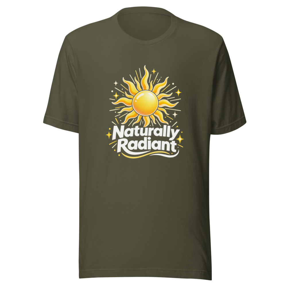 Naturally Radiant Aesthetic Tee - Image 10