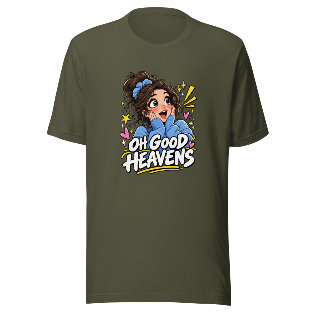 Pretty Lad Oh Good Heavens Meme T-Shirt - Image 10