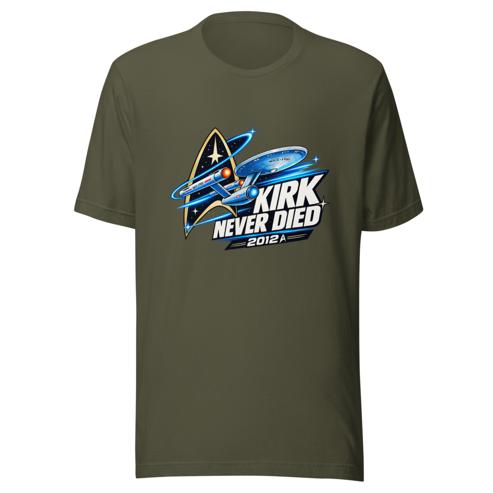 Kirk Never Died Star Trek 2012 Username Tee - Image 10